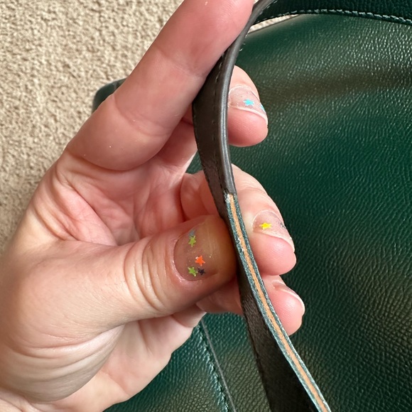 Michael Kors Green Tote Bag EUC - Picture 7 of 8